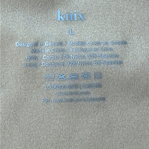 Knix LuxeLift Tank Slip Contour Dress Nude Shapewear Smoothing Size Large - Picture 11 of 12